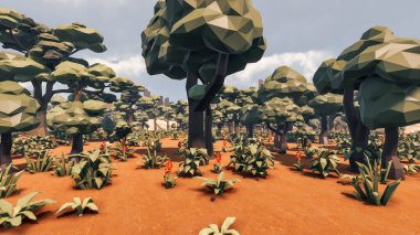 Sürdürülebilir kalkınma hedefleri, biyolojik çeşitlilik, büyüyen bir ekonomi ve ekoloji için grafiksel kaynaklar. 3B oluşturma ve düşük polyester