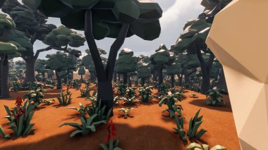 Sürdürülebilir kalkınma hedefleri, biyolojik çeşitlilik, büyüyen bir ekonomi ve ekoloji için grafiksel kaynaklar. 3B oluşturma ve düşük polyester