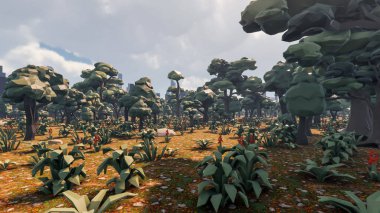 Sürdürülebilir kalkınma hedefleri, biyolojik çeşitlilik, büyüyen bir ekonomi ve ekoloji için grafiksel kaynaklar. 3B oluşturma ve düşük polyester