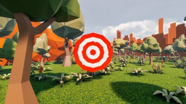 Sürdürülebilir kalkınma hedefleri, biyolojik çeşitlilik, büyüyen bir ekonomi ve ekoloji için grafiksel kaynaklar. 3B oluşturma ve düşük polyester