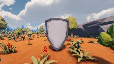 Sürdürülebilir kalkınma hedefleri, biyolojik çeşitlilik, büyüyen bir ekonomi ve ekoloji için grafiksel kaynaklar. 3B oluşturma ve düşük polyester