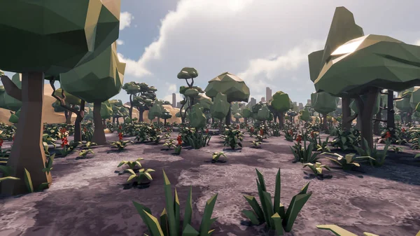 Sürdürülebilir kalkınma hedefleri, biyolojik çeşitlilik, büyüyen bir ekonomi ve ekoloji için grafiksel kaynaklar. 3B oluşturma ve düşük polyester