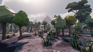 Sürdürülebilir kalkınma hedefleri, biyolojik çeşitlilik, büyüyen bir ekonomi ve ekoloji için grafiksel kaynaklar. 3B oluşturma ve düşük polyester