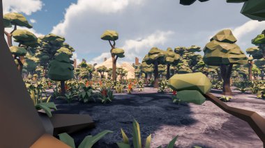 Sürdürülebilir kalkınma hedefleri, biyolojik çeşitlilik, büyüyen bir ekonomi ve ekoloji için grafiksel kaynaklar. 3B oluşturma ve düşük polyester