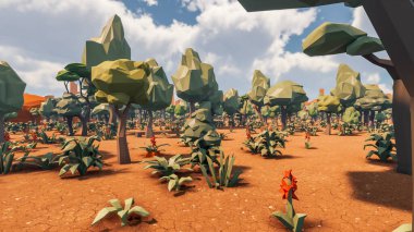 Sürdürülebilir kalkınma hedefleri, biyolojik çeşitlilik, büyüyen bir ekonomi ve ekoloji için grafiksel kaynaklar. 3B oluşturma ve düşük polyester