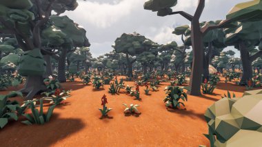 Sürdürülebilir kalkınma hedefleri, biyolojik çeşitlilik, büyüyen bir ekonomi ve ekoloji için grafiksel kaynaklar. 3B oluşturma ve düşük polyester