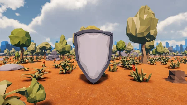 Sürdürülebilir kalkınma hedefleri, biyolojik çeşitlilik, büyüyen bir ekonomi ve ekoloji için grafiksel kaynaklar. 3B oluşturma ve düşük polyester