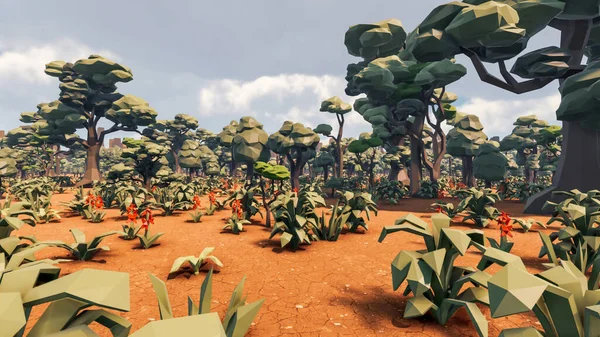 Sürdürülebilir kalkınma hedefleri, biyolojik çeşitlilik, büyüyen bir ekonomi ve ekoloji için grafiksel kaynaklar. 3B oluşturma ve düşük polyester