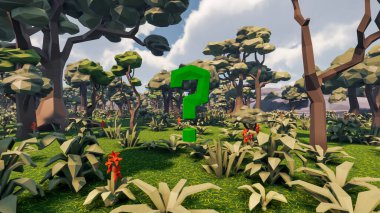 Sürdürülebilir kalkınma hedefleri, biyolojik çeşitlilik, büyüyen bir ekonomi ve ekoloji için grafiksel kaynaklar. 3B oluşturma ve düşük polyester