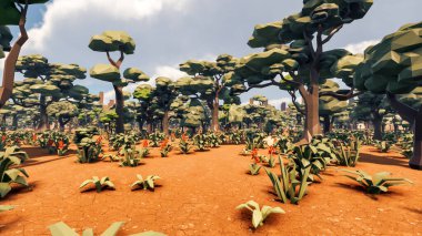 Sürdürülebilir kalkınma hedefleri, biyolojik çeşitlilik, büyüyen bir ekonomi ve ekoloji için grafiksel kaynaklar. 3B oluşturma ve düşük polyester