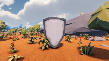 Sürdürülebilir kalkınma hedefleri, biyolojik çeşitlilik, büyüyen bir ekonomi ve ekoloji için grafiksel kaynaklar. 3B oluşturma ve düşük polyester