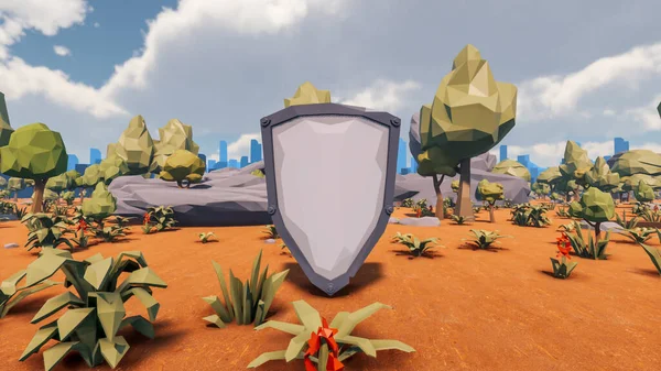 Sürdürülebilir kalkınma hedefleri, biyolojik çeşitlilik, büyüyen bir ekonomi ve ekoloji için grafiksel kaynaklar. 3B oluşturma ve düşük polyester