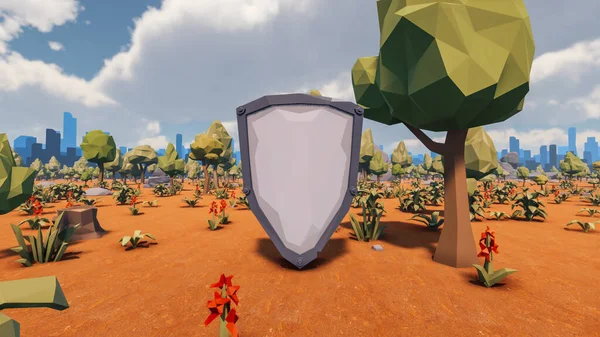 Sürdürülebilir kalkınma hedefleri, biyolojik çeşitlilik, büyüyen bir ekonomi ve ekoloji için grafiksel kaynaklar. 3B oluşturma ve düşük polyester