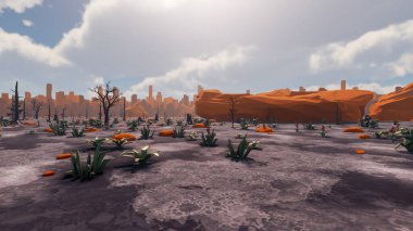 Sürdürülebilir kalkınma hedefleri, biyolojik çeşitlilik, büyüyen bir ekonomi ve ekoloji için grafiksel kaynaklar. 3B oluşturma ve düşük polyester