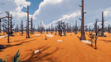 Sürdürülebilir kalkınma hedefleri, biyolojik çeşitlilik, büyüyen bir ekonomi ve ekoloji için grafiksel kaynaklar. 3B oluşturma ve düşük polyester