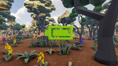 Sürdürülebilir kalkınma hedefleri için grafiksel kaynaklar biyolojik çeşitlilik büyüyen bir ekonomi ve ekoloji 3D yorumlama ve düşük polyester