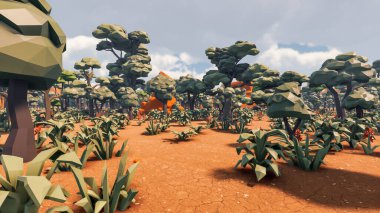 Sürdürülebilir kalkınma hedefleri, biyolojik çeşitlilik, büyüyen bir ekonomi ve ekoloji için grafiksel kaynaklar. 3B oluşturma ve düşük polyester