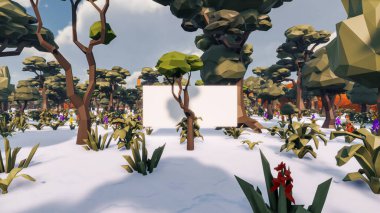 Sürdürülebilir kalkınma hedefleri için grafiksel kaynaklar biyolojik çeşitlilik büyüyen bir ekonomi ve ekoloji 3D yorumlama ve düşük polyester