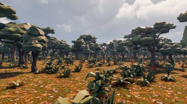 Sürdürülebilir kalkınma hedefleri, biyolojik çeşitlilik, büyüyen bir ekonomi ve ekoloji için grafiksel kaynaklar. 3B oluşturma ve düşük polyester