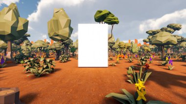 Sürdürülebilir kalkınma hedefleri için grafiksel kaynaklar biyolojik çeşitlilik büyüyen bir ekonomi ve ekoloji 3D yorumlama ve düşük polyester