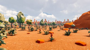 Sürdürülebilir kalkınma hedefleri, biyolojik çeşitlilik, büyüyen bir ekonomi ve ekoloji için grafiksel kaynaklar. 3B oluşturma ve düşük polyester