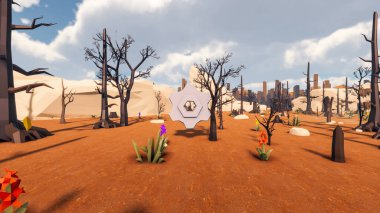 Sürdürülebilir kalkınma hedefleri için grafiksel kaynaklar biyolojik çeşitlilik büyüyen bir ekonomi ve ekoloji 3D yorumlama ve düşük polyester