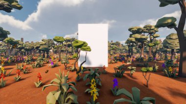 Sürdürülebilir kalkınma hedefleri için grafiksel kaynaklar biyolojik çeşitlilik büyüyen bir ekonomi ve ekoloji 3D yorumlama ve düşük polyester