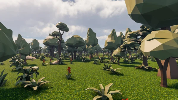 Sürdürülebilir kalkınma hedefleri, biyolojik çeşitlilik, büyüyen bir ekonomi ve ekoloji için grafiksel kaynaklar. 3B oluşturma ve düşük polyester