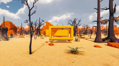 Sürdürülebilir kalkınma hedefleri için grafiksel kaynaklar biyolojik çeşitlilik büyüyen bir ekonomi ve ekoloji 3D yorumlama ve düşük polyester