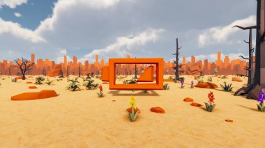 Sürdürülebilir kalkınma hedefleri için grafiksel kaynaklar biyolojik çeşitlilik büyüyen bir ekonomi ve ekoloji 3D yorumlama ve düşük polyester