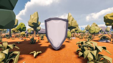 Sürdürülebilir kalkınma hedefleri, biyolojik çeşitlilik, büyüyen bir ekonomi ve ekoloji için grafiksel kaynaklar. 3B oluşturma ve düşük polyester