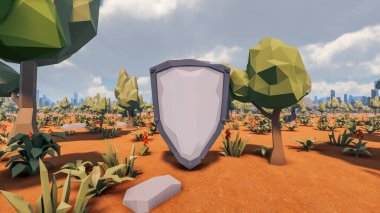 Sürdürülebilir kalkınma hedefleri, biyolojik çeşitlilik, büyüyen bir ekonomi ve ekoloji için grafiksel kaynaklar. 3B oluşturma ve düşük polyester