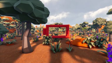 Sürdürülebilir kalkınma hedefleri için grafiksel kaynaklar biyolojik çeşitlilik büyüyen bir ekonomi ve ekoloji 3D yorumlama ve düşük polyester