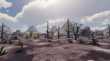 Sürdürülebilir kalkınma hedefleri, biyolojik çeşitlilik, büyüyen bir ekonomi ve ekoloji için grafiksel kaynaklar. 3B oluşturma ve düşük polyester