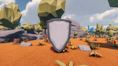 Sürdürülebilir kalkınma hedefleri, biyolojik çeşitlilik, büyüyen bir ekonomi ve ekoloji için grafiksel kaynaklar. 3B oluşturma ve düşük polyester