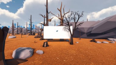 Sürdürülebilir kalkınma hedefleri için grafiksel kaynaklar biyolojik çeşitlilik büyüyen bir ekonomi ve ekoloji 3D yorumlama ve düşük polyester