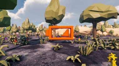 Sürdürülebilir kalkınma hedefleri için grafiksel kaynaklar biyolojik çeşitlilik büyüyen bir ekonomi ve ekoloji 3D yorumlama ve düşük polyester