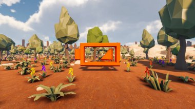 Sürdürülebilir kalkınma hedefleri için grafiksel kaynaklar biyolojik çeşitlilik büyüyen bir ekonomi ve ekoloji 3D yorumlama ve düşük polyester