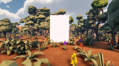 Sürdürülebilir kalkınma hedefleri için grafiksel kaynaklar biyolojik çeşitlilik büyüyen bir ekonomi ve ekoloji 3D yorumlama ve düşük polyester