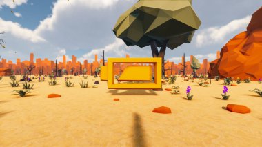 Sürdürülebilir kalkınma hedefleri için grafiksel kaynaklar biyolojik çeşitlilik büyüyen bir ekonomi ve ekoloji 3D yorumlama ve düşük polyester