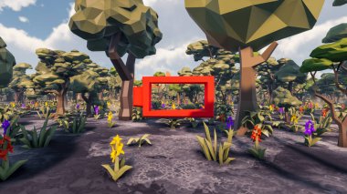 Sürdürülebilir kalkınma hedefleri için grafiksel kaynaklar biyolojik çeşitlilik büyüyen bir ekonomi ve ekoloji 3D yorumlama ve düşük polyester