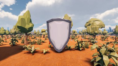 Sürdürülebilir kalkınma hedefleri, biyolojik çeşitlilik, büyüyen bir ekonomi ve ekoloji için grafiksel kaynaklar. 3B oluşturma ve düşük polyester