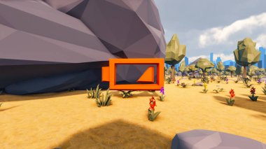 Sürdürülebilir kalkınma hedefleri için grafiksel kaynaklar biyolojik çeşitlilik büyüyen bir ekonomi ve ekoloji 3D yorumlama ve düşük polyester