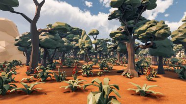 Sürdürülebilir kalkınma hedefleri, biyolojik çeşitlilik, büyüyen bir ekonomi ve ekoloji için grafiksel kaynaklar. 3B oluşturma ve düşük polyester