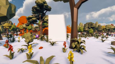 Sürdürülebilir kalkınma hedefleri için grafiksel kaynaklar biyolojik çeşitlilik büyüyen bir ekonomi ve ekoloji 3D yorumlama ve düşük polyester