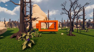 Sürdürülebilir kalkınma hedefleri için grafiksel kaynaklar biyolojik çeşitlilik büyüyen bir ekonomi ve ekoloji 3D yorumlama ve düşük polyester