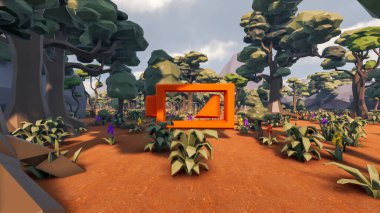 Sürdürülebilir kalkınma hedefleri için grafiksel kaynaklar biyolojik çeşitlilik büyüyen bir ekonomi ve ekoloji 3D yorumlama ve düşük polyester