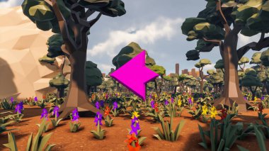 Sürdürülebilir kalkınma hedefleri için grafiksel kaynaklar biyolojik çeşitlilik büyüyen bir ekonomi ve ekoloji 3D yorumlama ve düşük polyester