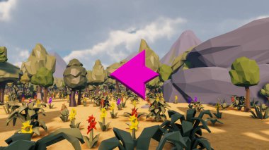 Sürdürülebilir kalkınma hedefleri için grafiksel kaynaklar biyolojik çeşitlilik büyüyen bir ekonomi ve ekoloji 3D yorumlama ve düşük polyester