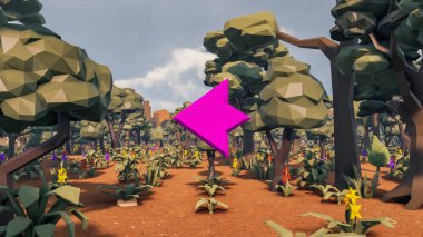 Sürdürülebilir kalkınma hedefleri için grafiksel kaynaklar biyolojik çeşitlilik büyüyen bir ekonomi ve ekoloji 3D yorumlama ve düşük polyester